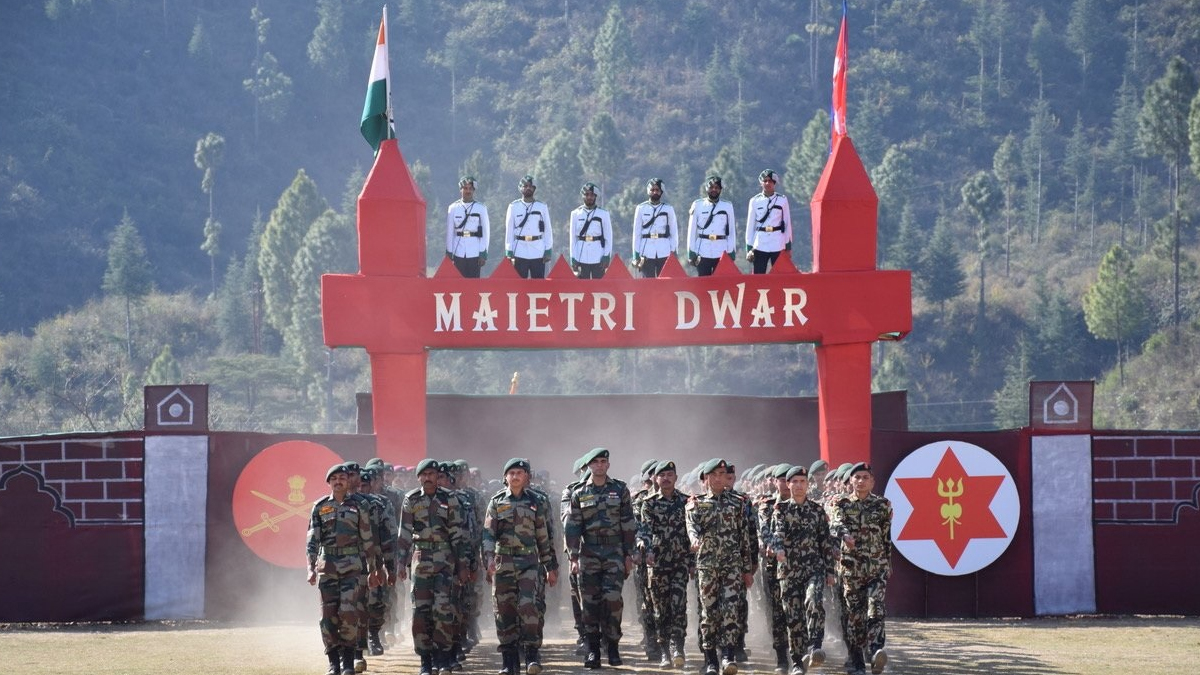 नेपाल–भारतबीच गणस्तरीय संयुक्त सूर्य किरण अभ्यास सुरु